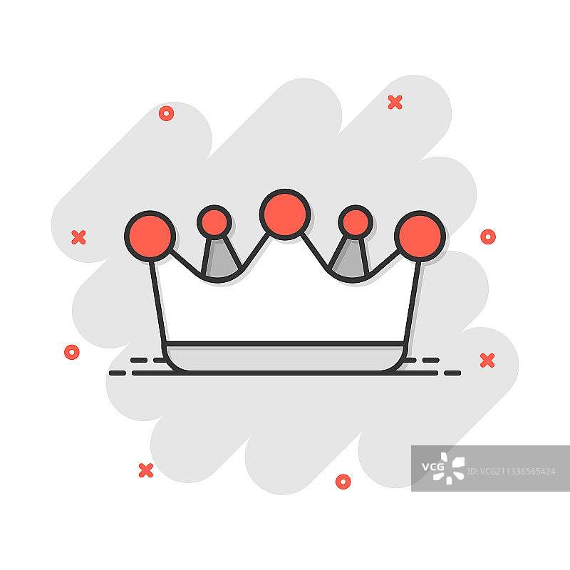 卡通皇冠图标图片素材