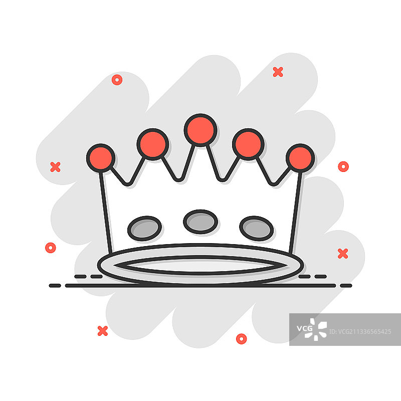 卡通皇冠图标图片素材