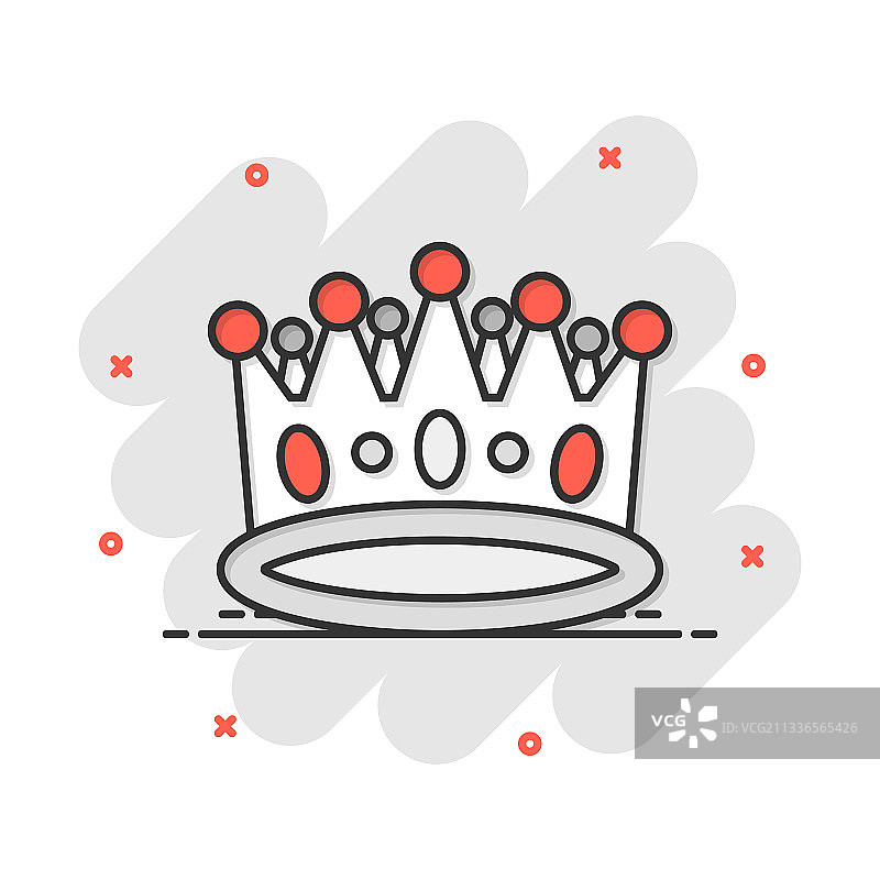 卡通皇冠图标图片素材