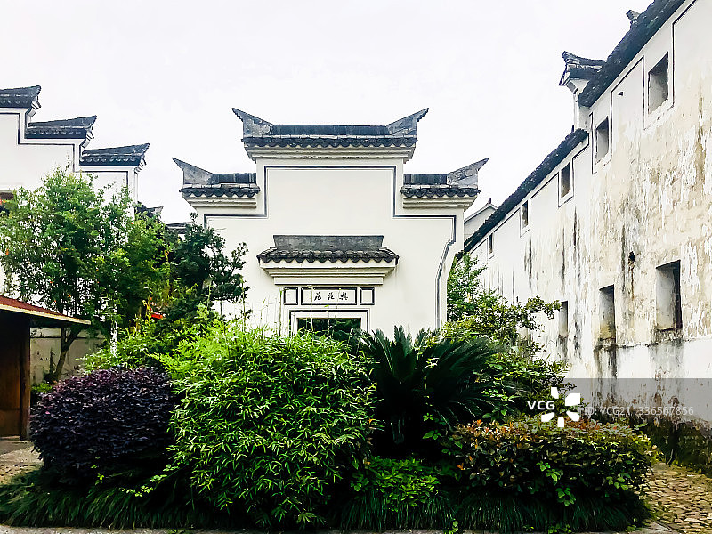 杭州荻浦村图片素材