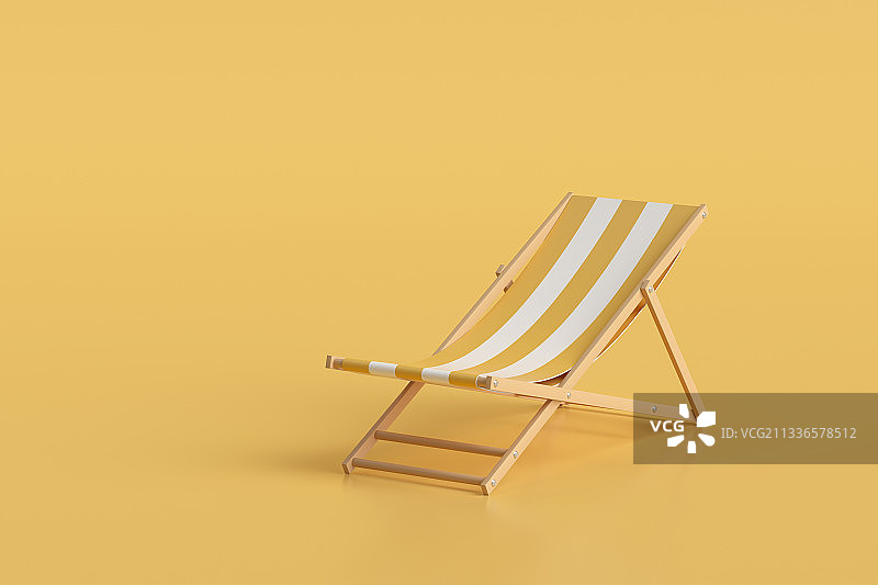 各种不同清新颜色风格的沙滩椅和遮阳伞图片素材