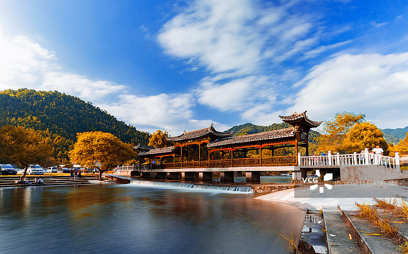 铜源峡秋色图片素材