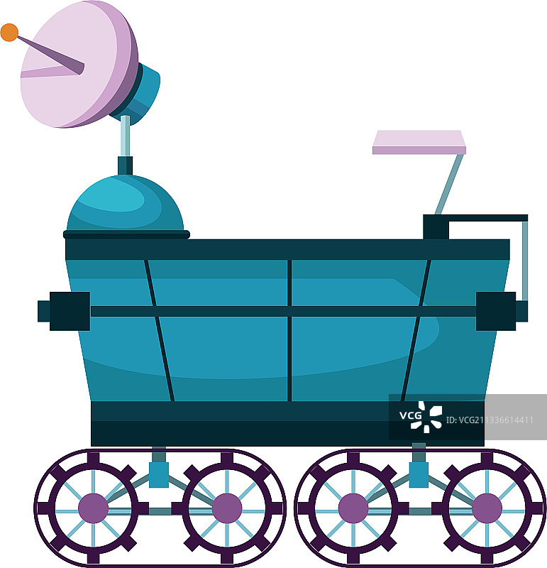 探险家太空车图片素材