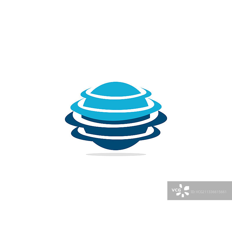 圆形星球轨道logo图片素材
