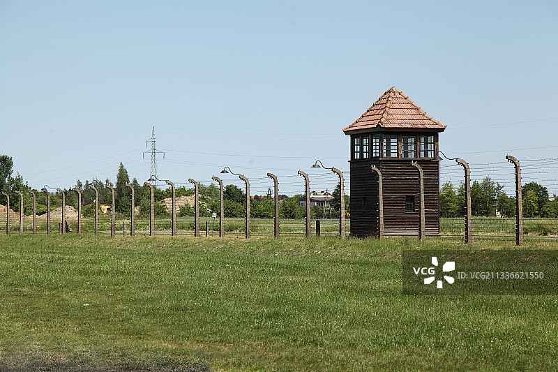 波兰奥斯维辛集中营图片素材