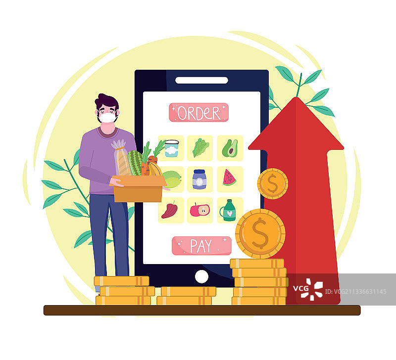 在线杂货店图片素材