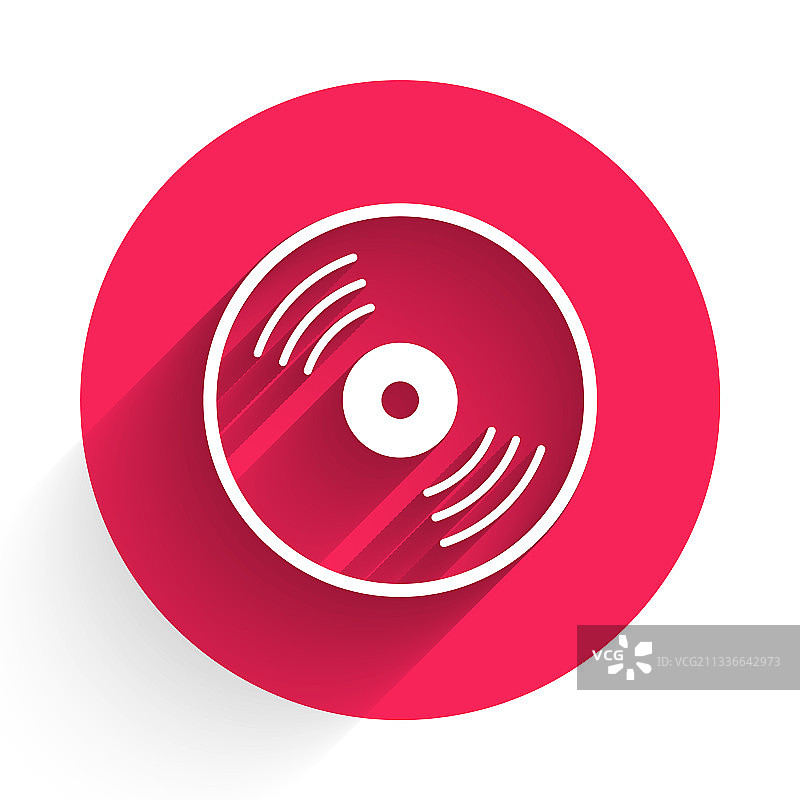 带长阴影的白色胶盘图标图片素材