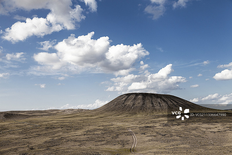 察哈尔右翼后旗的乌兰哈达火山图片素材