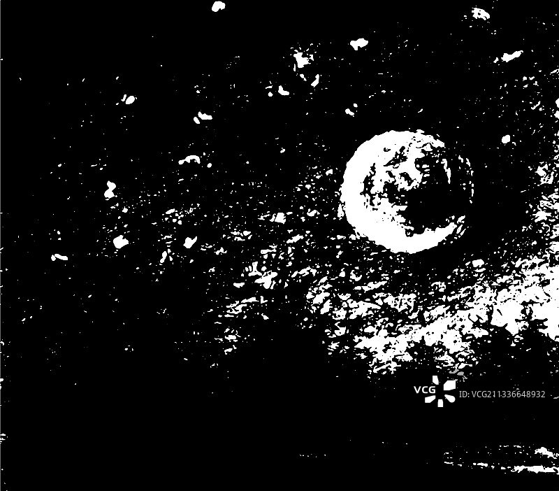 夜晚的月光黑手图片素材