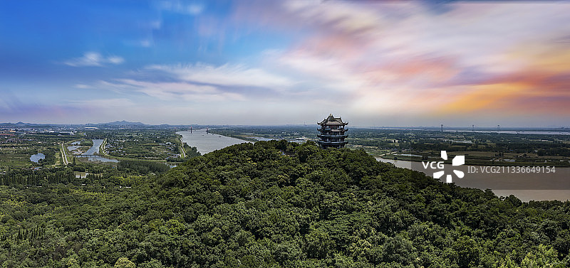 马鞍山采石矶景区图片素材
