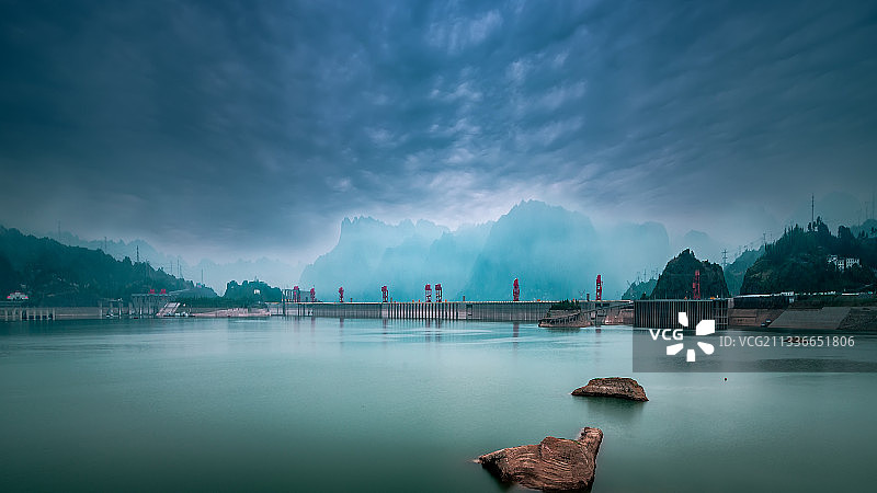 三峡大坝(库区)图片素材