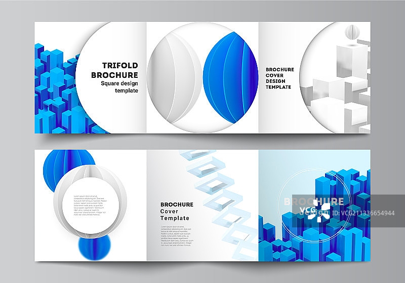 正方形封面设计模板布局图片素材