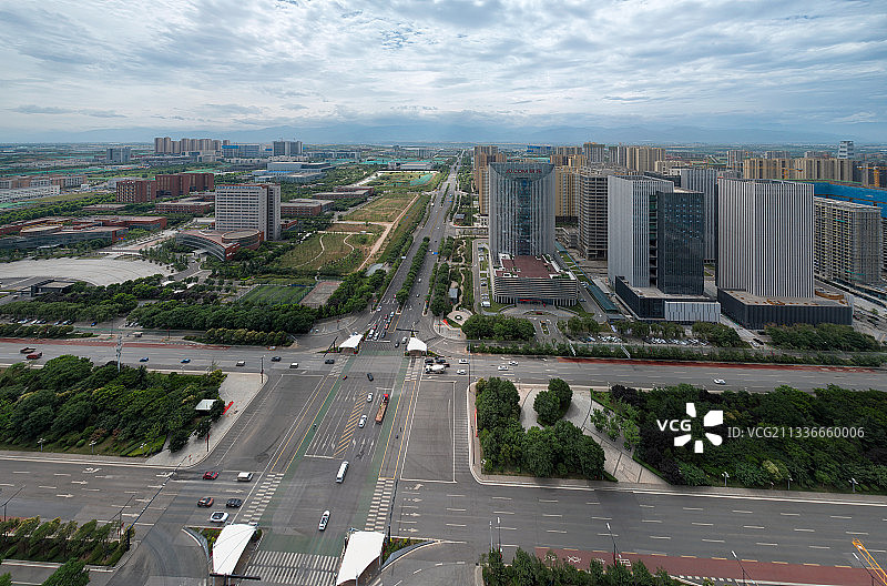 西安市长安区京东大厦图片素材