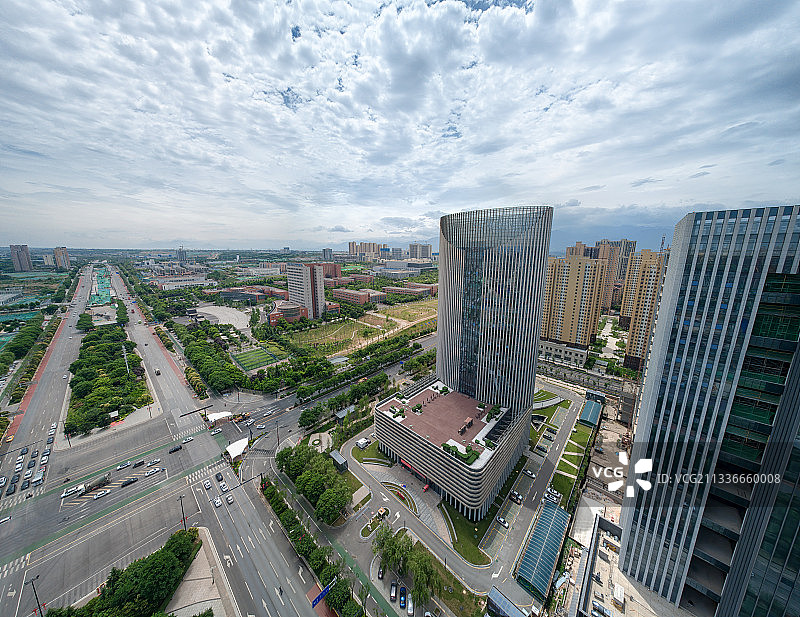 西安市长安区京东大厦图片素材