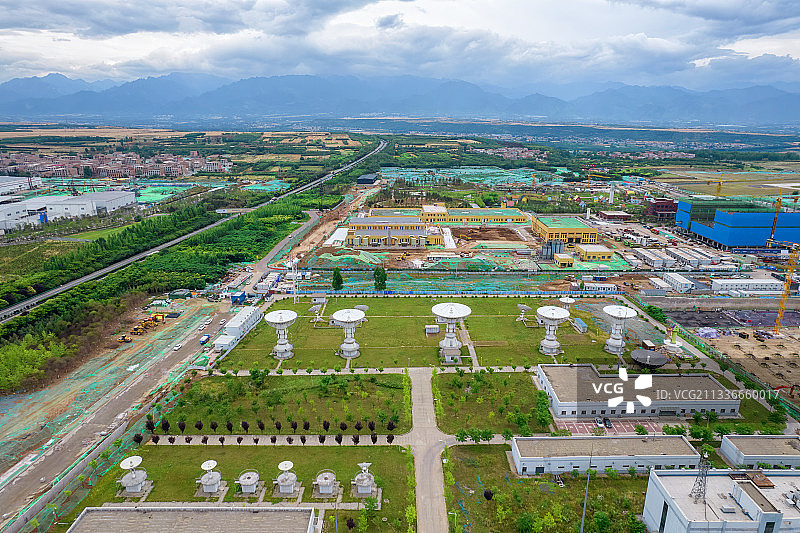 中科院国家授时中心转发式卫星导航场区图片素材