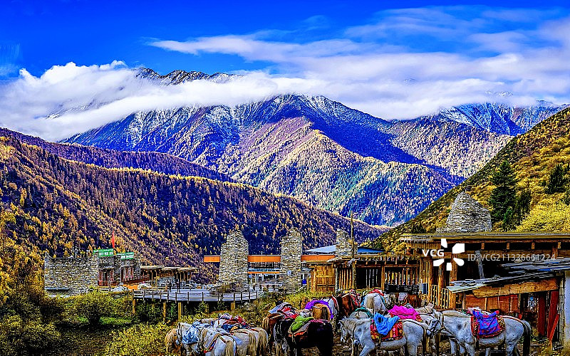长坪沟图片素材