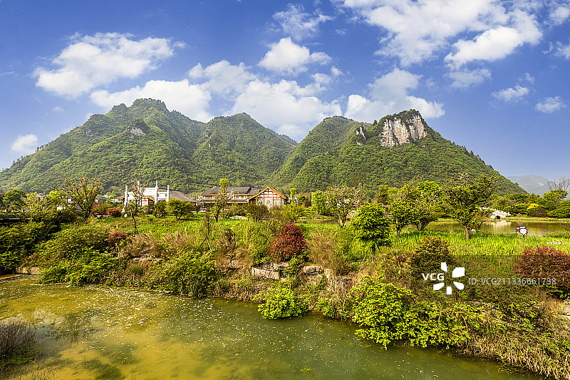 贵州省遵义市娄山关景区山水风光图片素材