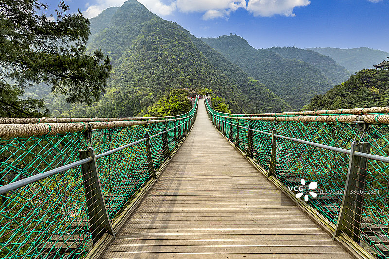 贵州省遵义市娄山关景区长空桥图片素材