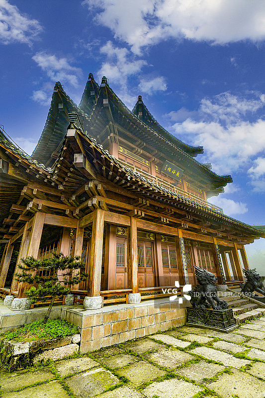 贵州省遵义市娄山关景区观海楼图片素材