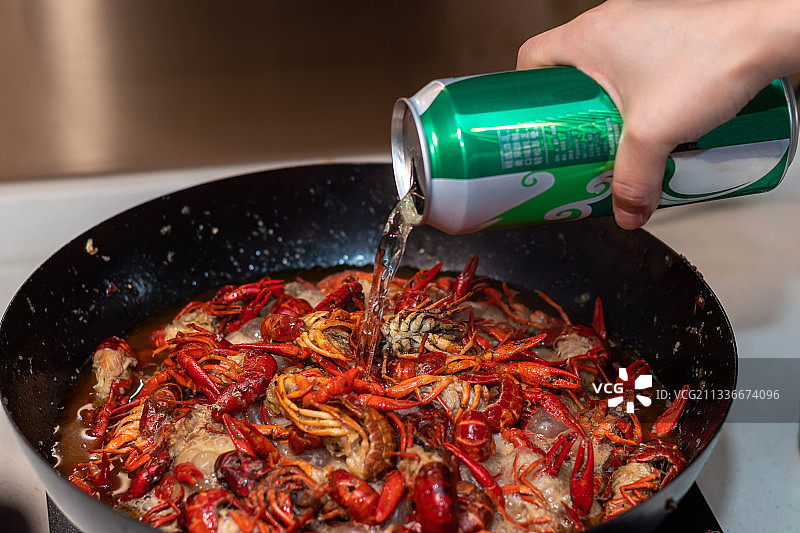 小龙虾美食聚会图片素材