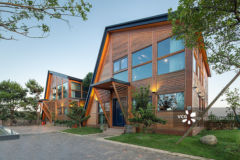 株洲普发生态农庄木屋图片素材