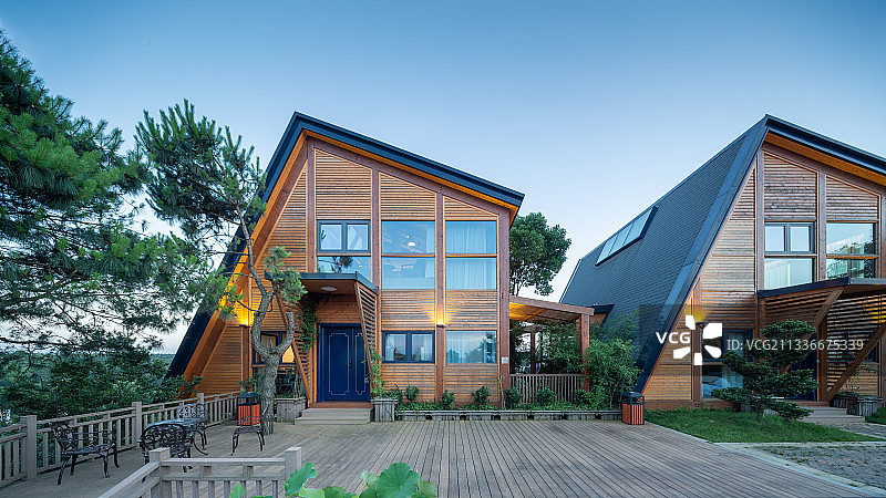 株洲普发生态农庄木屋图片素材