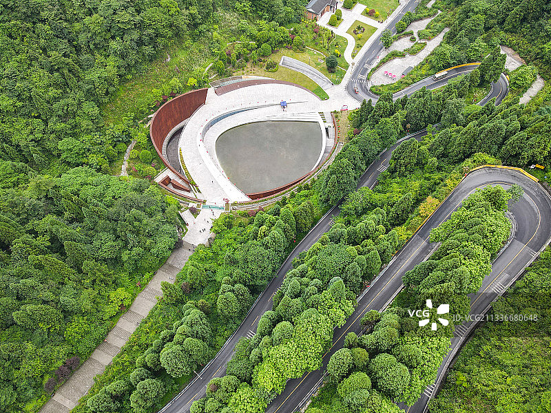 贵州省遵义市娄山关景区娄山关红军战斗遗址陈列馆图片素材