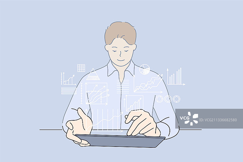 开发战略工作业务分析图片素材