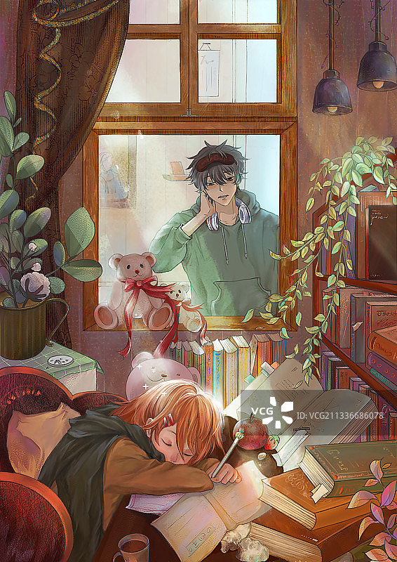 午后的斜阳图片素材