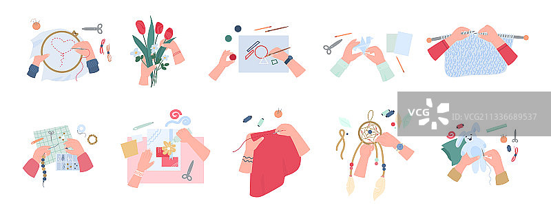 工坊多种创意手工艺品图片素材