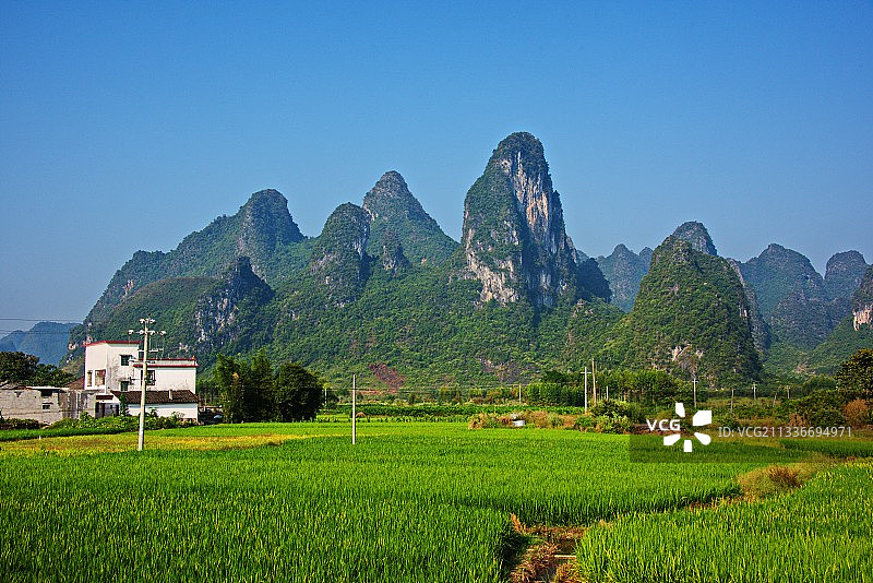 田园风光图片素材