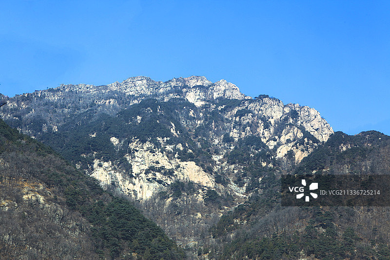 世界文化与自然遗产--中国山东泰山图片素材