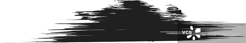 复古纹理线条分隔笔刷图片素材