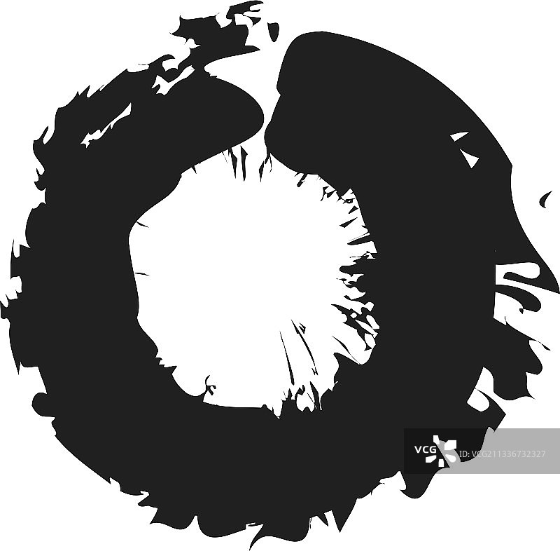 垃圾垃圾纹理圆圆形飞溅图片素材