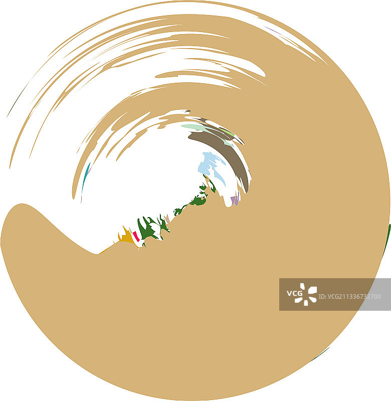 垃圾垃圾纹理圆圆形飞溅图片素材