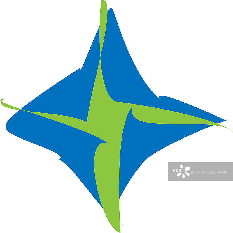 随机不定形彩色形状元素图片素材