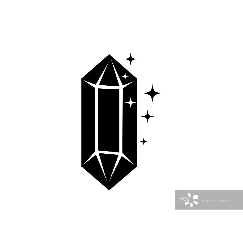 闪光水晶宝石图片素材