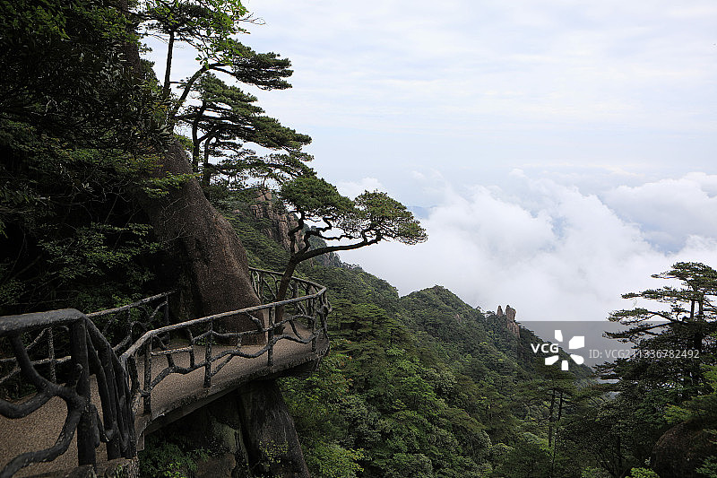 江西三清山，三清天下秀图片素材