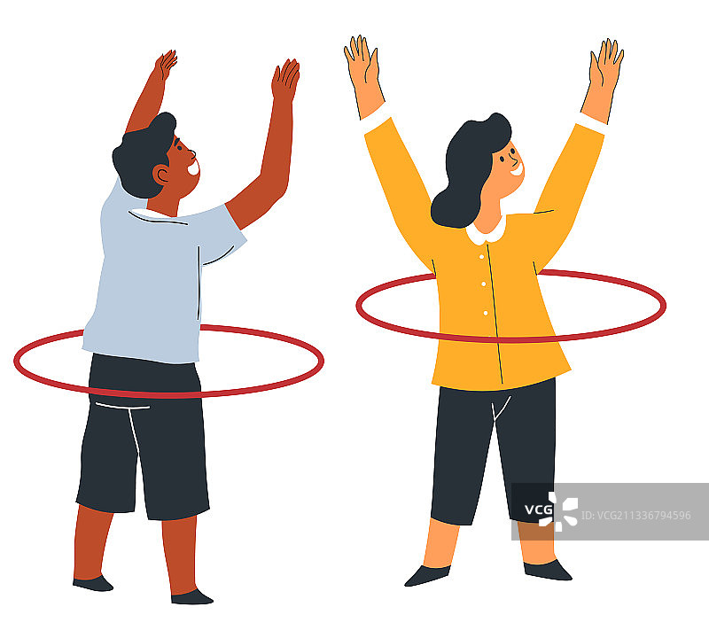 幼儿园或学校体育课图片素材