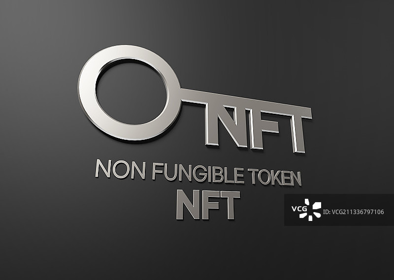 3D金融经济报纸数字NFT加密图形图像图片素材