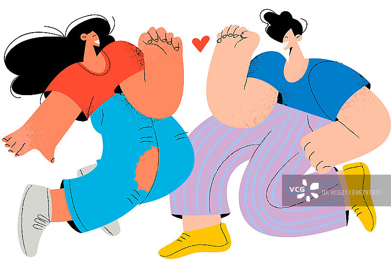 享受在一起的乐趣情侣概念图片素材