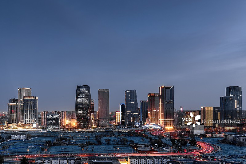 丽泽之夜图片素材