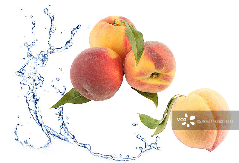 水蜜桃图片素材