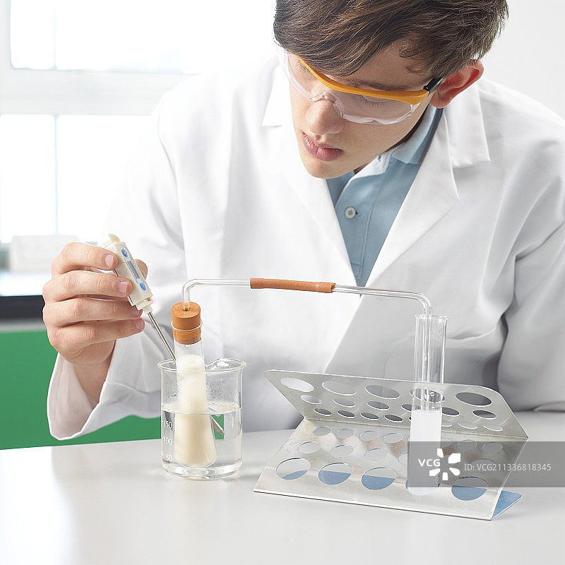 酵母二氧化碳测试图片素材