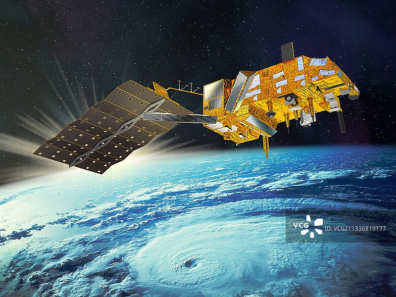 气象卫星艺术作品图片素材