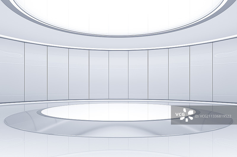 三维渲染的实验室平台图片素材