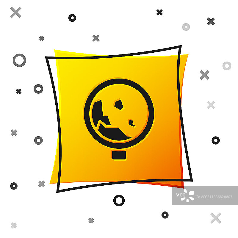 黑色道路标志警告雪崩落石图片素材