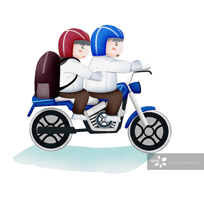 插画  扁平风格 背景 中国 农村 背景 风景 风光 冬天图片素材