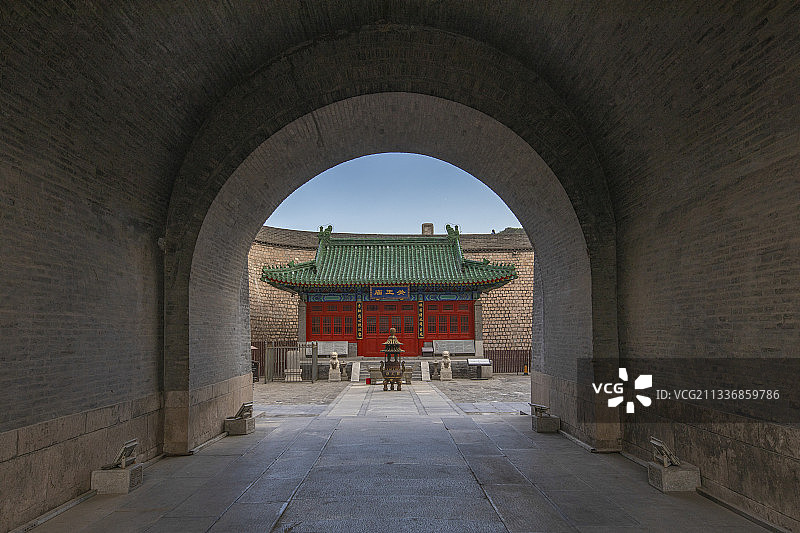 北京昌平居庸关关城图片素材