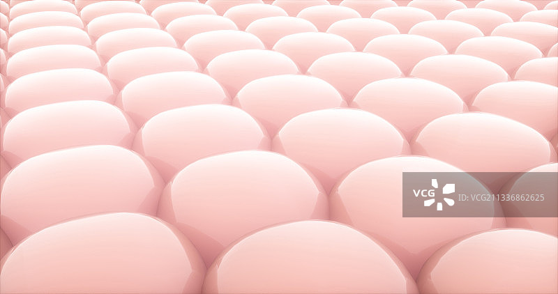 3d渲染的皮肤细胞微观模型图片素材